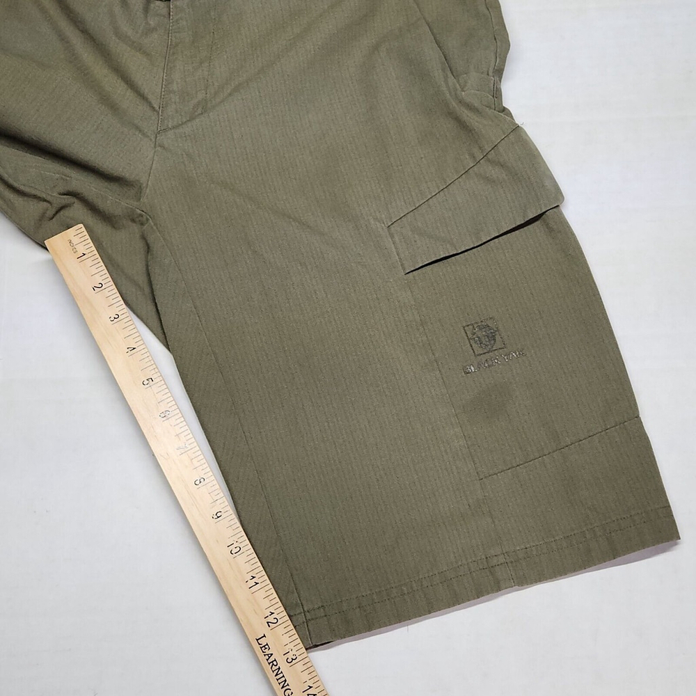 Gorpcore Black YakMens Ripstop Outdoor Shorts Kalamata Medium Hiking - Picture 8 of 14